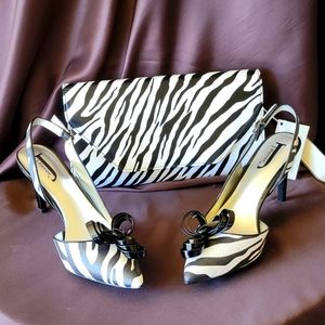 J.Renee Shoes and Handbag Set